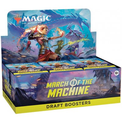 Wizards of the Coast Magic The Gathering: March of the Machine Draft Booster Box – Zboží Mobilmania