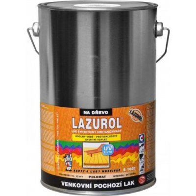 Lazurol S1020 pochozí lak na dřevo 4 l bezbarvý polomat – Hledejceny.cz