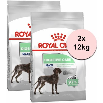 Royal Canin Maxi Digestive Care pro velké psy s citlivým trávením 2 x 12 kg – Hledejceny.cz