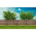 Plotová plaňka G21 Dark Wood 300 cm, WPC – Zboží Mobilmania