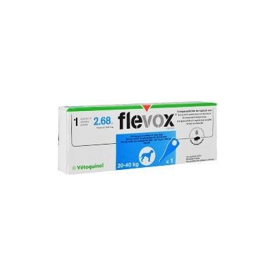 Flevox L Antiparazitní pipeta pro velké psy 20-40 kg 0,5 ml – Zbozi.Blesk.cz