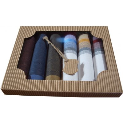 Etex s.r.o Dárkové látkové kapesníky pánské – Zboží Dáma