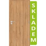 Erkado protipožární dveře EI 30 DP3 Dub Natur Premium 80 x 197 cm – Hledejceny.cz