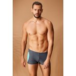 Pánské boxerkové plavky Bruno šedé – Zboží Mobilmania