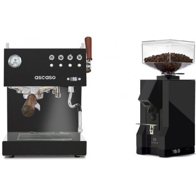 Set Ascaso Steel DUO PID PLUS + Eureka Mignon Silenzio 55 – Sleviste.cz