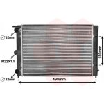 Chladič, chlazení motoru VAN WEZEL 58002039 – Hledejceny.cz