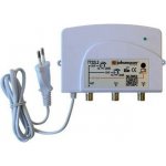 Johansson Anténní zesilovač domovní 7722L2 VHF-UHF, 2x výstup, filtr 5G LTE – Hledejceny.cz