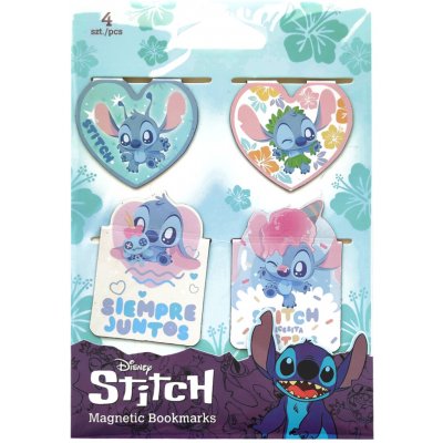 Colorino magnetická záložka Stitch Pastel 4, mix motivů, 4 ks – Hledejceny.cz