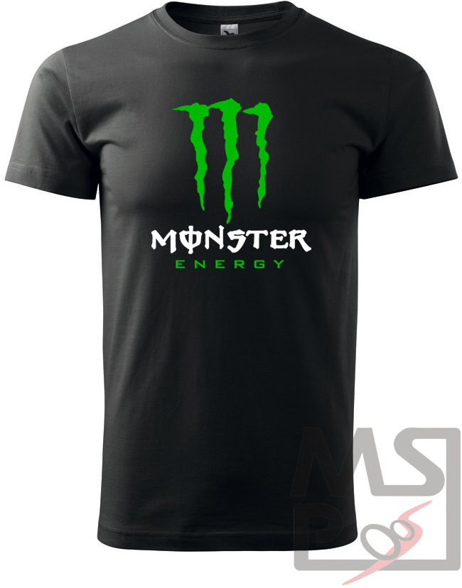 MSP triko s motivem Monster energy