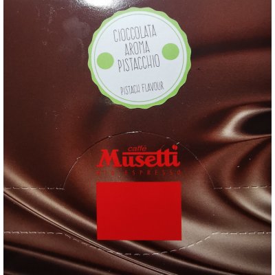 Musetti hořká pistáciová čokoláda 15 x 30 g