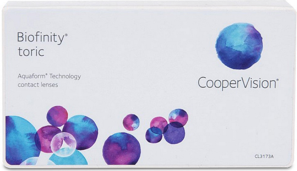Cooper Vision Biofinity Toric 6 čoček