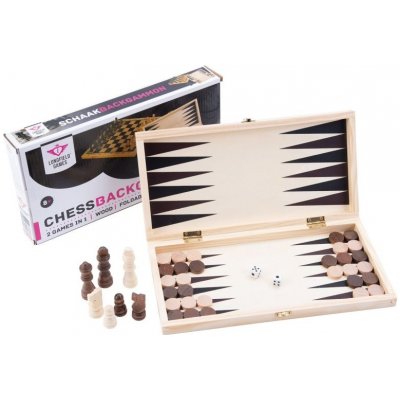 Longfield Šachy a Backgammon set – Zboží Živě