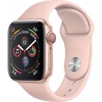 Coteetci silikonový sportovní náramek pro Apple watch 38 / 40 mm růžový CS2085-LP – Zboží Mobilmania
