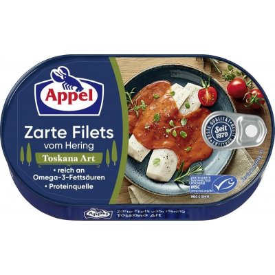 Appel sleďové filety v omáčce na toskánský způsob 200 g – Zboží Dáma