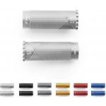 Stupačky sklopné Rizoma Snake pro řidiče/spolujezdce, univerzální, stříbrná (2ks) - Stříbrná | Zboží Auto