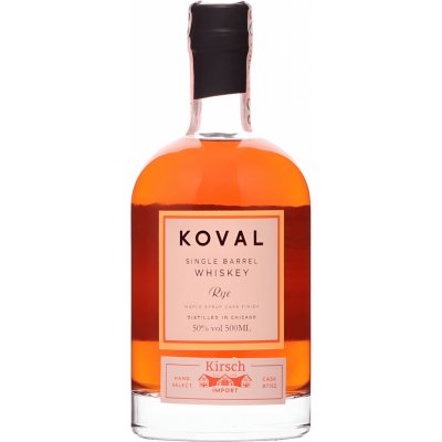 Koval Rye Whiskey 50% 0,5 l (holá láhev)