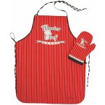 Forbyt Zástěra Barbecue Time černá – Zboží Dáma