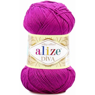 Alize příze Diva 297 fialová – Hledejceny.cz