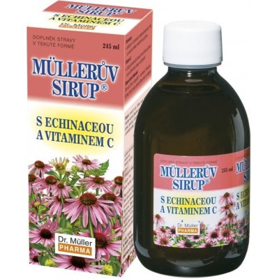 Dr. Müller Müllerův sirup s echinaceou a vitaminem C 245 ml
