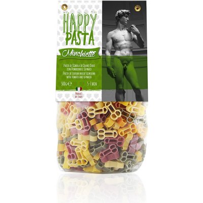 Dalla Costa Happy pasta barevné těstoviny 0,5 kg