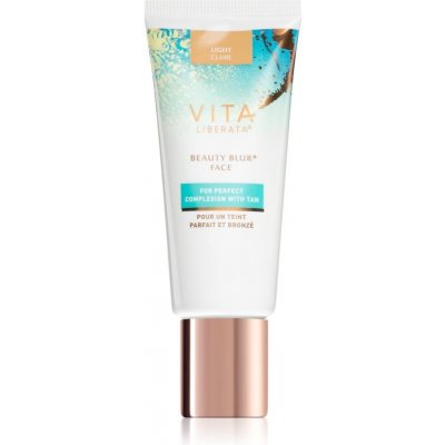 Vita Liberata Beauty Blur Face tónovaný samoopalovací krém pro rozjasnění a hydrataci odstín Light 30 ml – Zboží Mobilmania