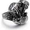 Prsteny Steel Edge prsten pro motorkáře chirurgická ocel WJHZ191
