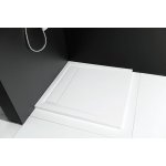 Polysan ARENA 90x90x4cm 71601 se záklopem čtvercová z litého mramoru – Hledejceny.cz