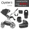 Kočárek BabyStyle Oyster 3 set 6 v 1 Caviar 2021