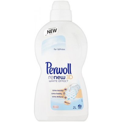 Perwoll ReNew 3D White Effect prací gel bílé prádlo 2,7 l 48 PD – Zboží Mobilmania