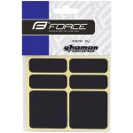 Force nálepky reflexní sada 6 ks černé – Zboží Dáma