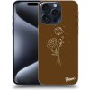 Pouzdro a kryt na mobilní telefon Apple Picasee Ultimate Case pro Apple iPhone 16 Pro Max - Brown flowers