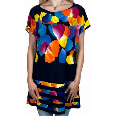 Larigo dámská modrá tunika VERA modrá – Zboží Dáma