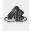SM, BDSM, fetiš Easytoys Fetish Collection Leather Collar With Handcuffs