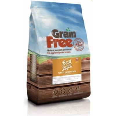 Best Breeder Grain Free Senior Turkey with Sweet Potato & Cranberry 12 kg – Zboží Mobilmania