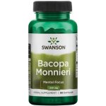 Swanson Bacopa Monniera BaCognize Extract 250 mg 90 kapslí – Hledejceny.cz