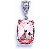 Přívěsky Čištín Stříbrný přívěsek s krystalem Swarovski light rose P 1283 9029