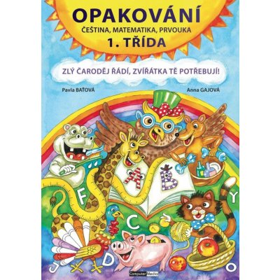 Opakování 1. třída – Čeština, matematika, prvouka – Zboží Mobilmania
