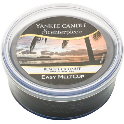 Yankee Candle Scenterpiece Easy MeltCup Black Coconut 61 g – Zboží Mobilmania