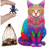 Kruzzel 22878 Dřevěné kočka 38 x 24 cm 130 dílků – Zboží Dáma Kruzzel 22878 Dřevěné kočka 38 x 24 cm 130 dílků – Zboží Dáma