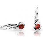 Cutie Jewellery dětské zlaté C1537B Ruby Dark