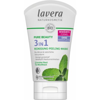 Lavera Pure Beauty čistící peelingová maska 3 v 1 125 ml – Zbozi.Blesk.cz