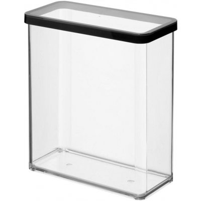 Rotho Loft Dóza JUMBO Black černá RT1160808080 3,2 l – Zboží Mobilmania