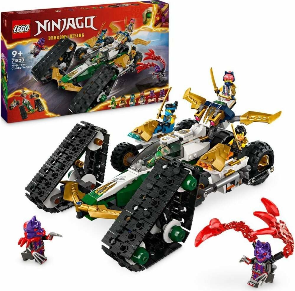 LEGO® NINJAGO 71820 Tým nindžů a kombo vozidlo