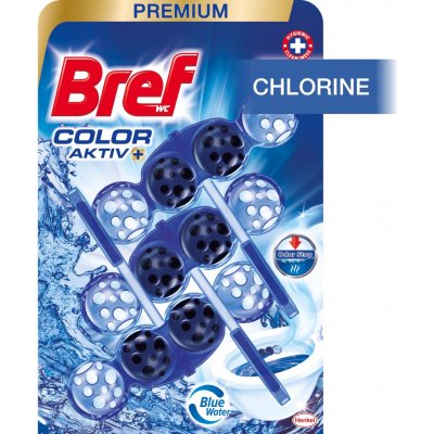 Bref Wc závěs Blue Aktiv Chlorine 3 x 50 g – Sleviste.cz