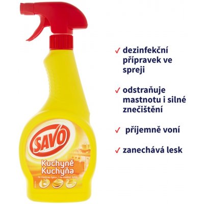Savo Sprej do koupelny 500 ml – Zbozi.Blesk.cz