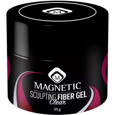 Magnetic Nail Sculpting Fibergel Clear 50 g – Zboží Mobilmania