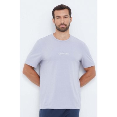 Calvin Klein tričko Underwear s potiskem 000NM2170E šedá – Hledejceny.cz