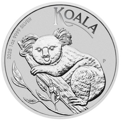 Perth Mint Stříbrná mince Australian Koala 2025 1 oz – Zboží Mobilmania