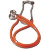 GIMA JOTARAP 5v1, Stetoskop pro interní medicínu, dvouhlavňový, dvouhadičkový, oranžový