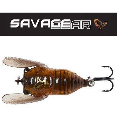 Savage Gear 3D Cicada 3,3cm 3,5g hnědá – Zbozi.Blesk.cz